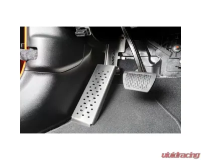 Quadratec Driver Side Dead Pedal Dead Pedal Only Jeep Gladiator | Jeep Wrangler 2018-2021 - 12590 1180